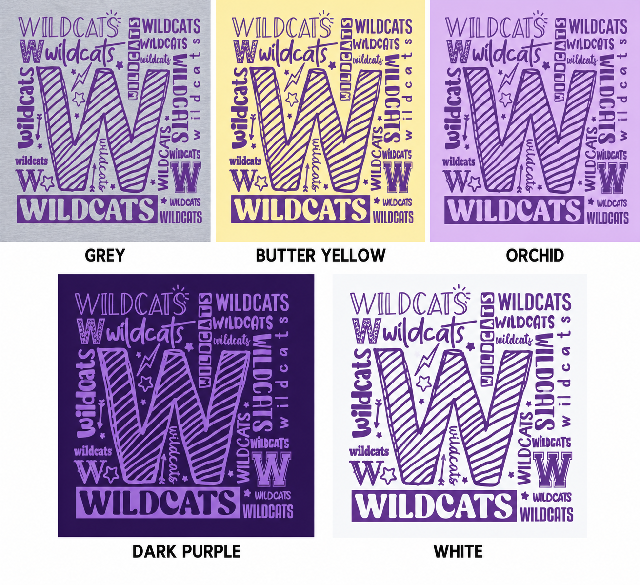 WILDCAT Word COLLAGE