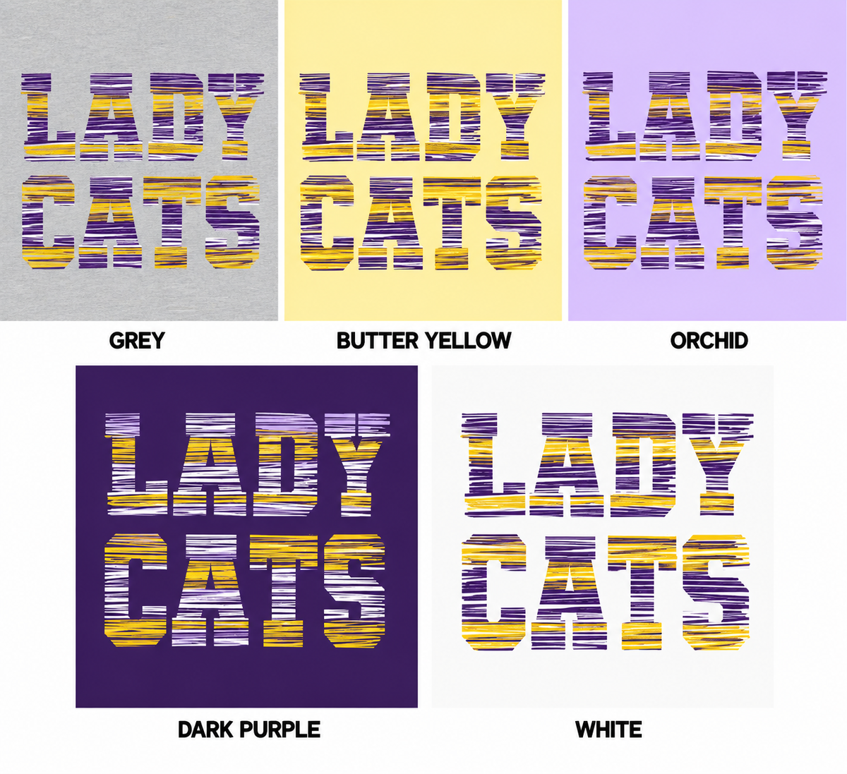 LADYCATS SCRIBBLE TEE