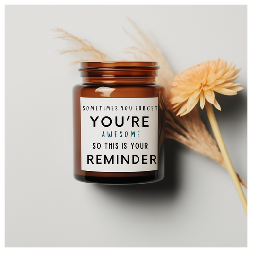 Candles with a Quote