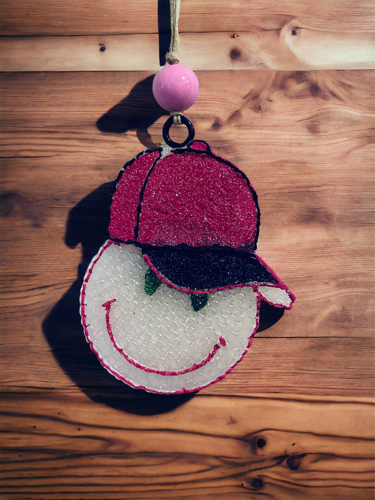 Smiley Face w/ Ball Hat