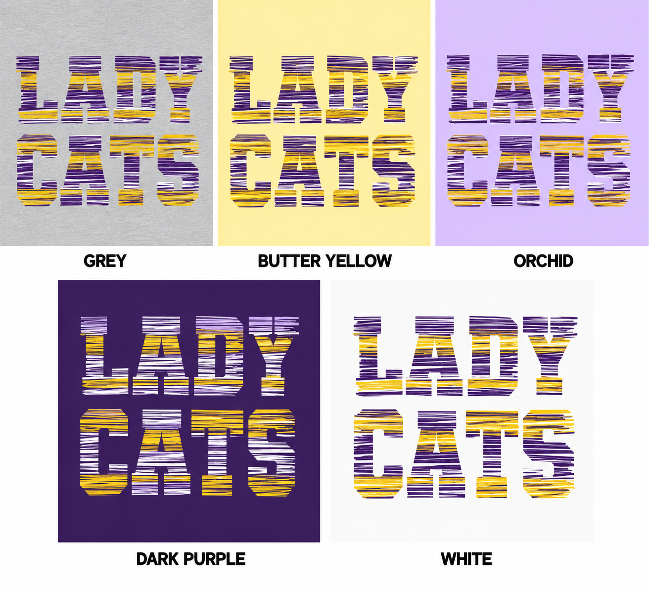 LADYCATS SCRIBBLE TEE