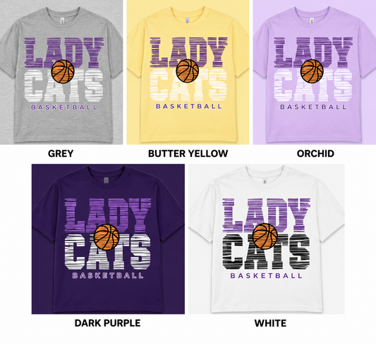 Basketball LADYCATS SWISH TEE (LADY PURPLE)